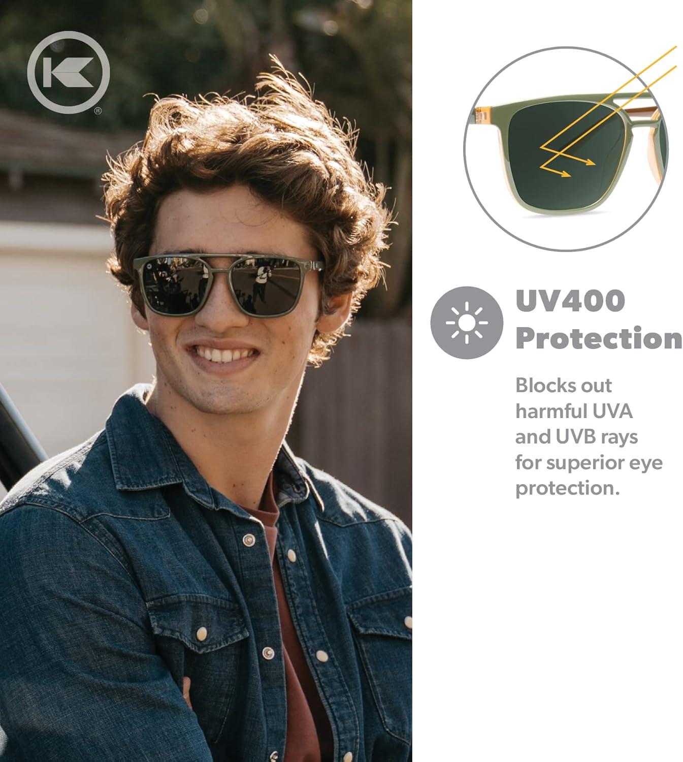 imageKnockaround Brightsides Polarized Sunglasses for Women ampamp Men  Impact Resistant Lenses ampamp Full UV400 ProtectionCoyote Call