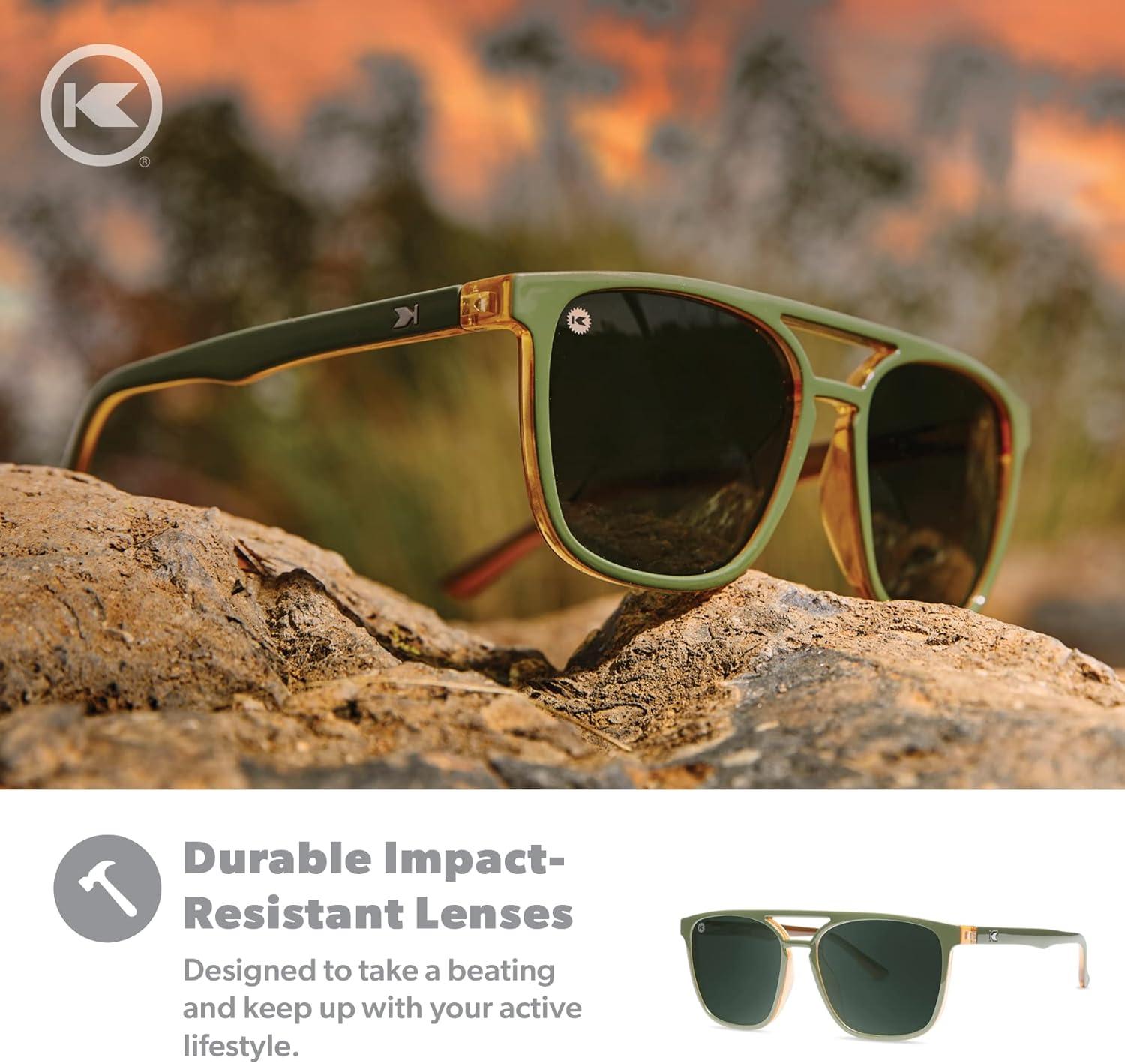 imageKnockaround Brightsides Polarized Sunglasses for Women ampamp Men  Impact Resistant Lenses ampamp Full UV400 ProtectionCoyote Call