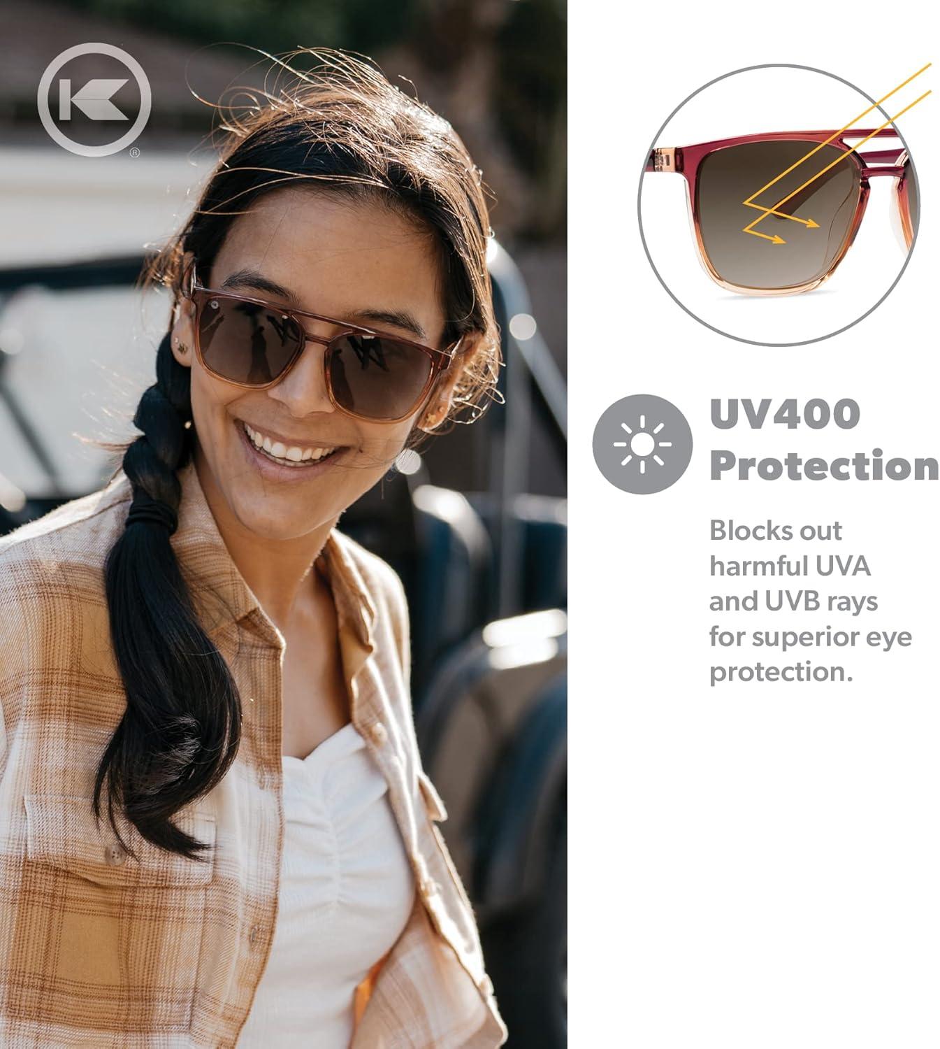 imageKnockaround Brightsides Polarized Sunglasses for Women ampamp Men Impact Resistant Lenses ampamp Full UV400 ProtectionMy Oh My