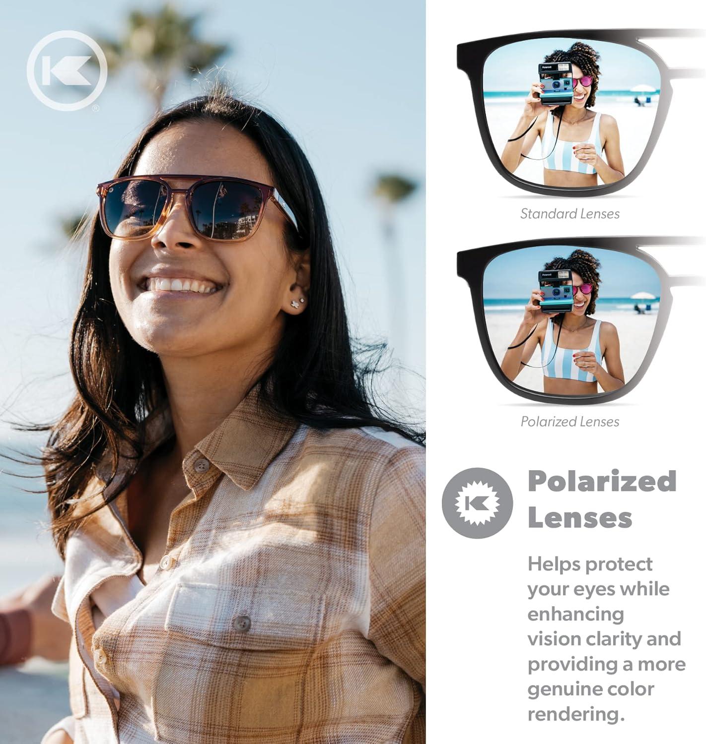 imageKnockaround Brightsides Polarized Sunglasses for Women ampamp Men Impact Resistant Lenses ampamp Full UV400 ProtectionMy Oh My