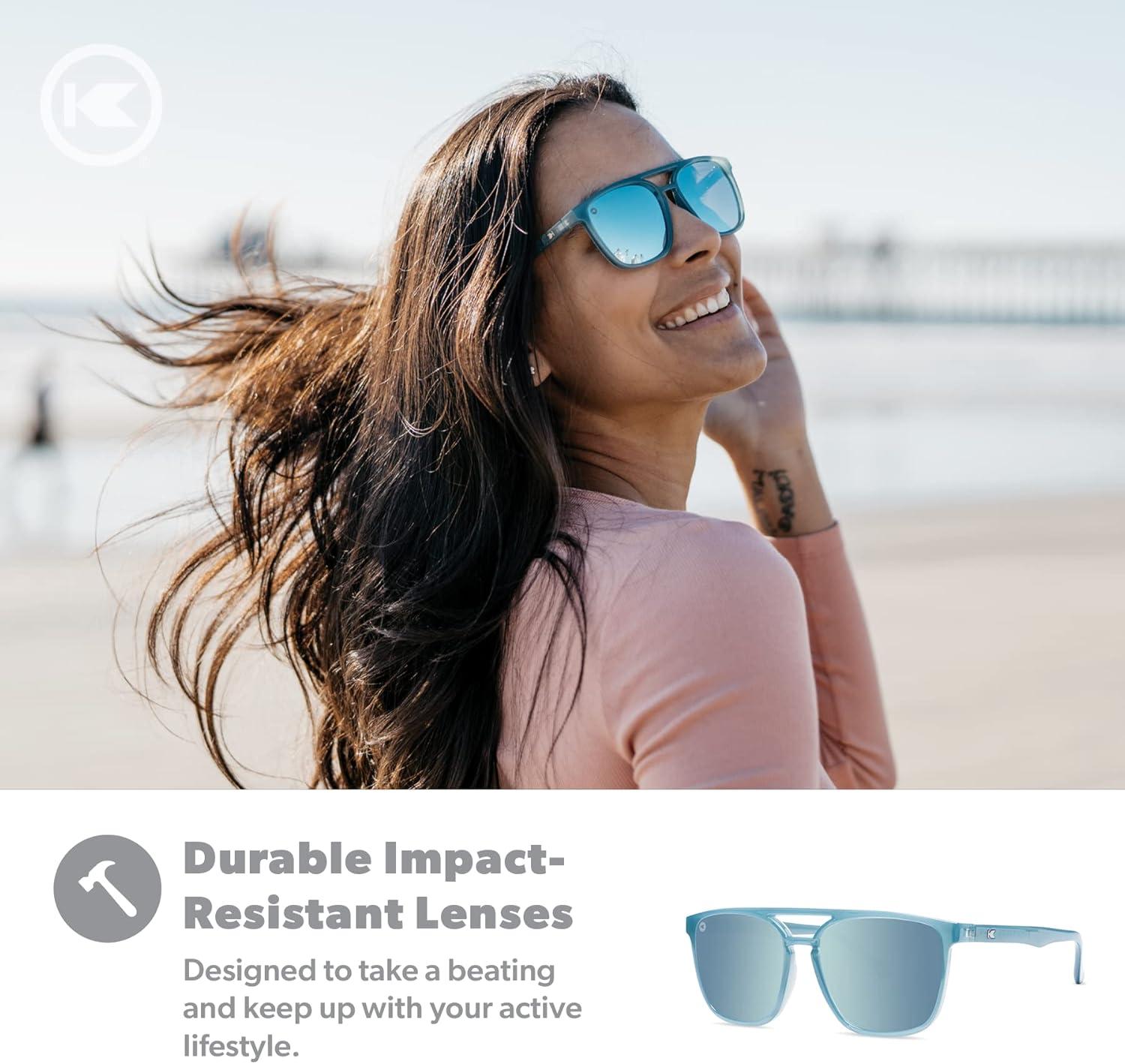 imageKnockaround Brightsides Polarized Sunglasses for Women ampamp Men Impact Resistant Lenses ampamp Full UV400 ProtectionSoul Surfer