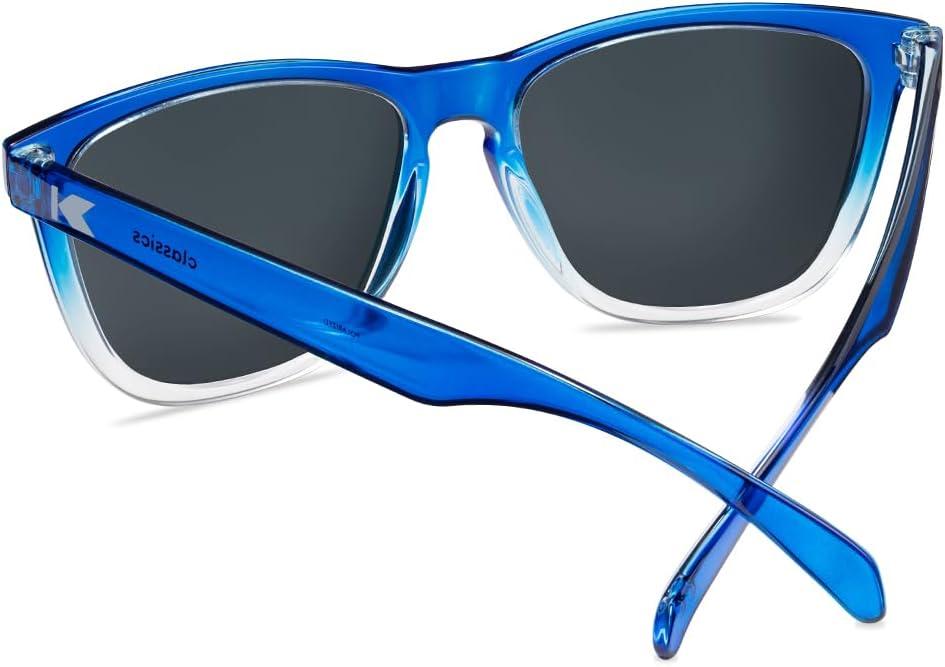 imageKnockaround Classics Polarized Sunglasses for Men ampamp Women  Impact Resistant Lenses ampamp Full UV400 ProtectionBlue Obsidian