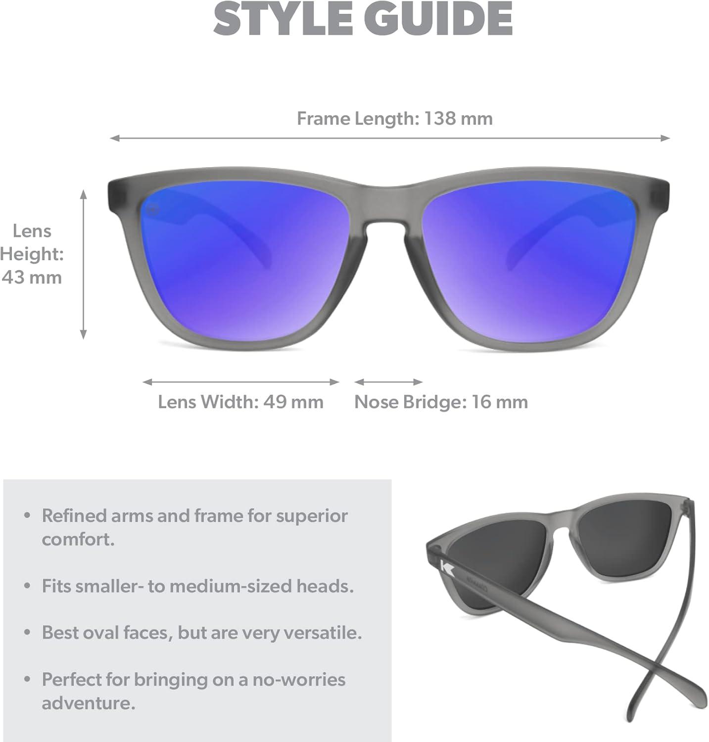 imageKnockaround Classics Polarized Sunglasses for Men ampamp Women  Impact Resistant Lenses ampamp Full UV400 ProtectionFrosted Grey  Moonshine