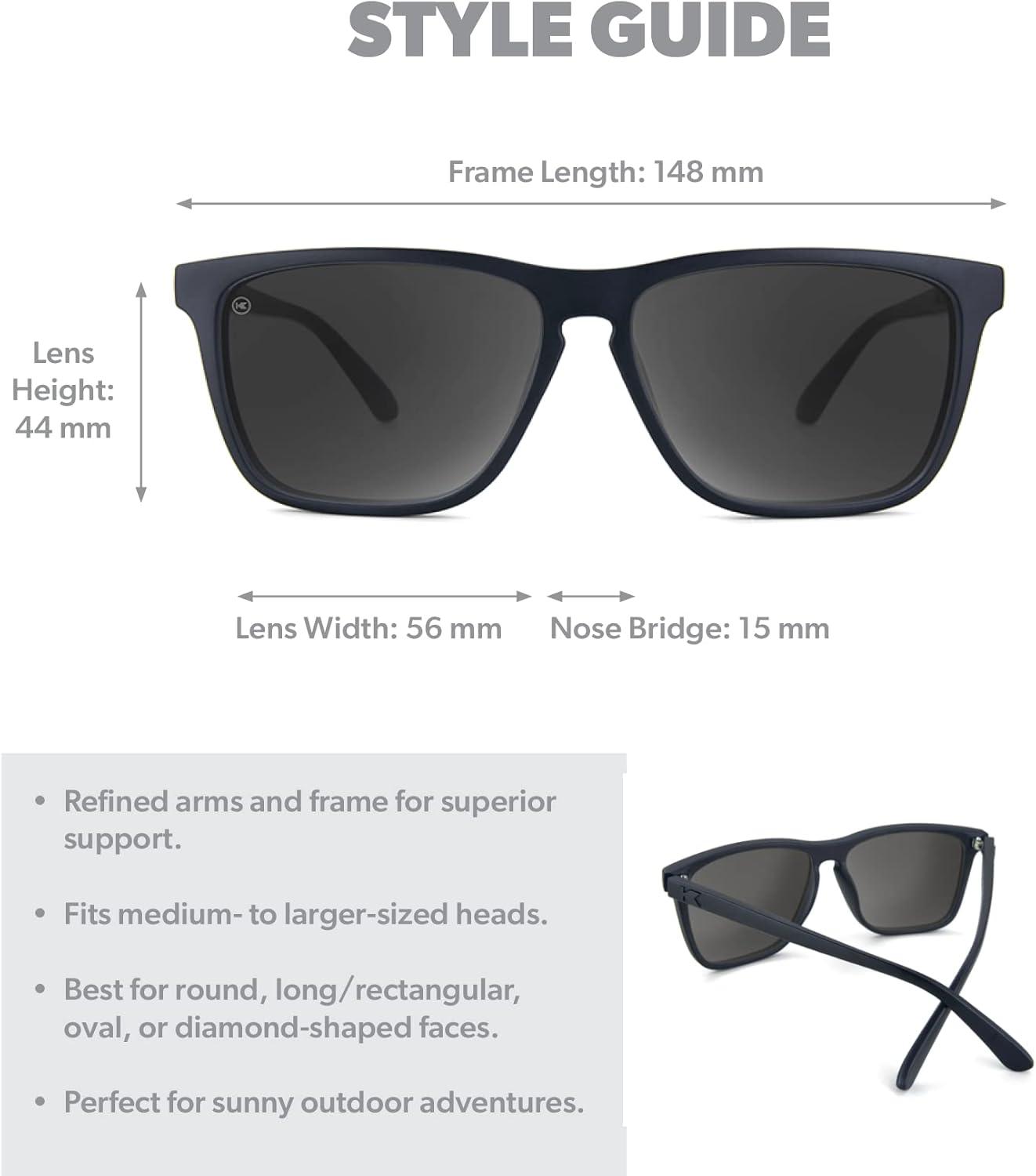 imageKnockaround Fast Lanes and Sport Polarized Sunglasses for Men ampamp Women Impact Resistant Lenses ampamp Full UV400 ProtectionBlack on Black
