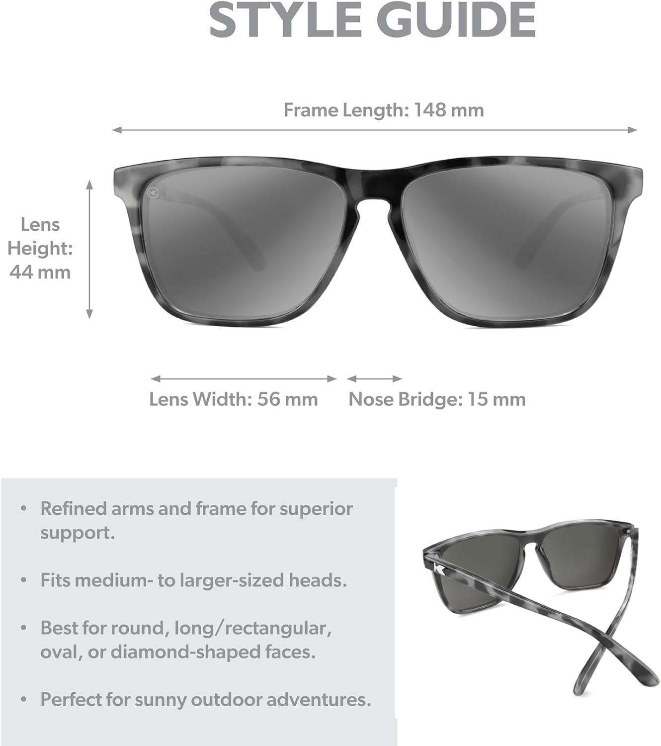 imageKnockaround Fast Lanes and Sport Polarized Sunglasses for Men ampamp Women  Impact Resistant Lenses ampamp Full UV400 ProtectionGranite Tortoise Shell  Silver Smoke