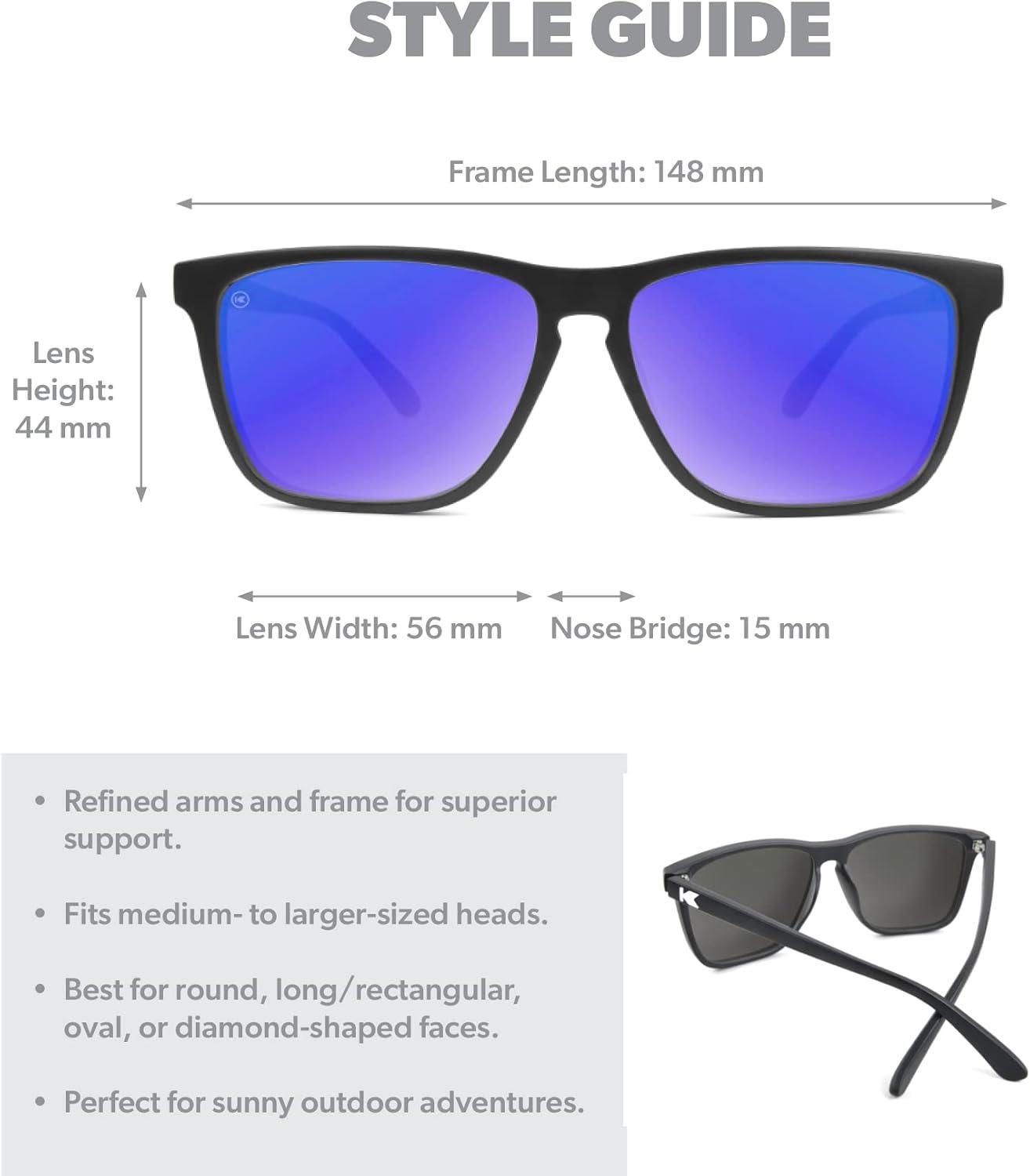 imageKnockaround Fast Lanes and Sport Polarized Sunglasses for Men ampamp Women  Impact Resistant Lenses ampamp Full UV400 ProtectionMatte Black  Moonshine