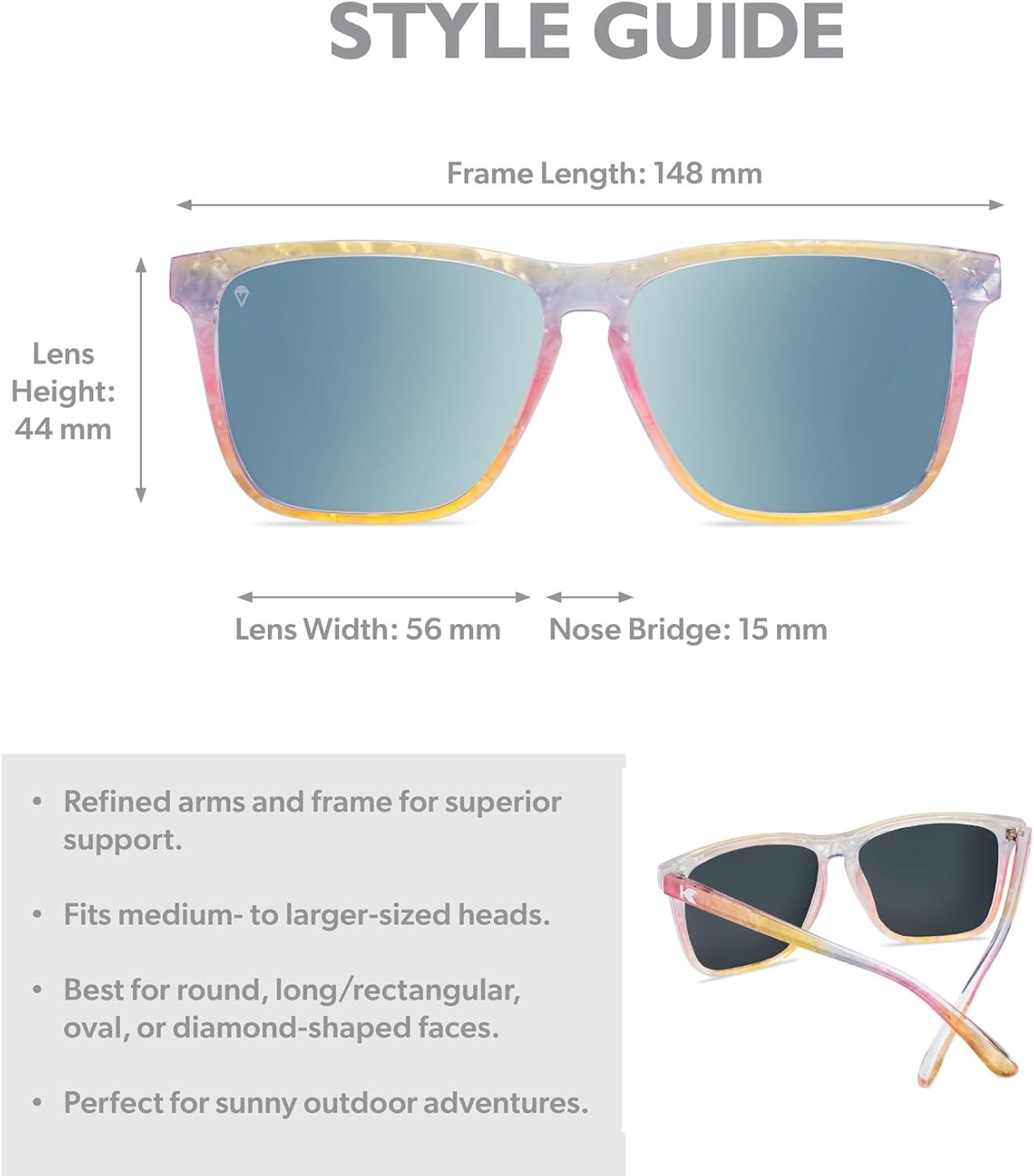 imageKnockaround Fast Lanes and Sport Polarized Sunglasses for Men ampamp Women  Impact Resistant Lenses ampamp Full UV400 ProtectionRainbow Snocone