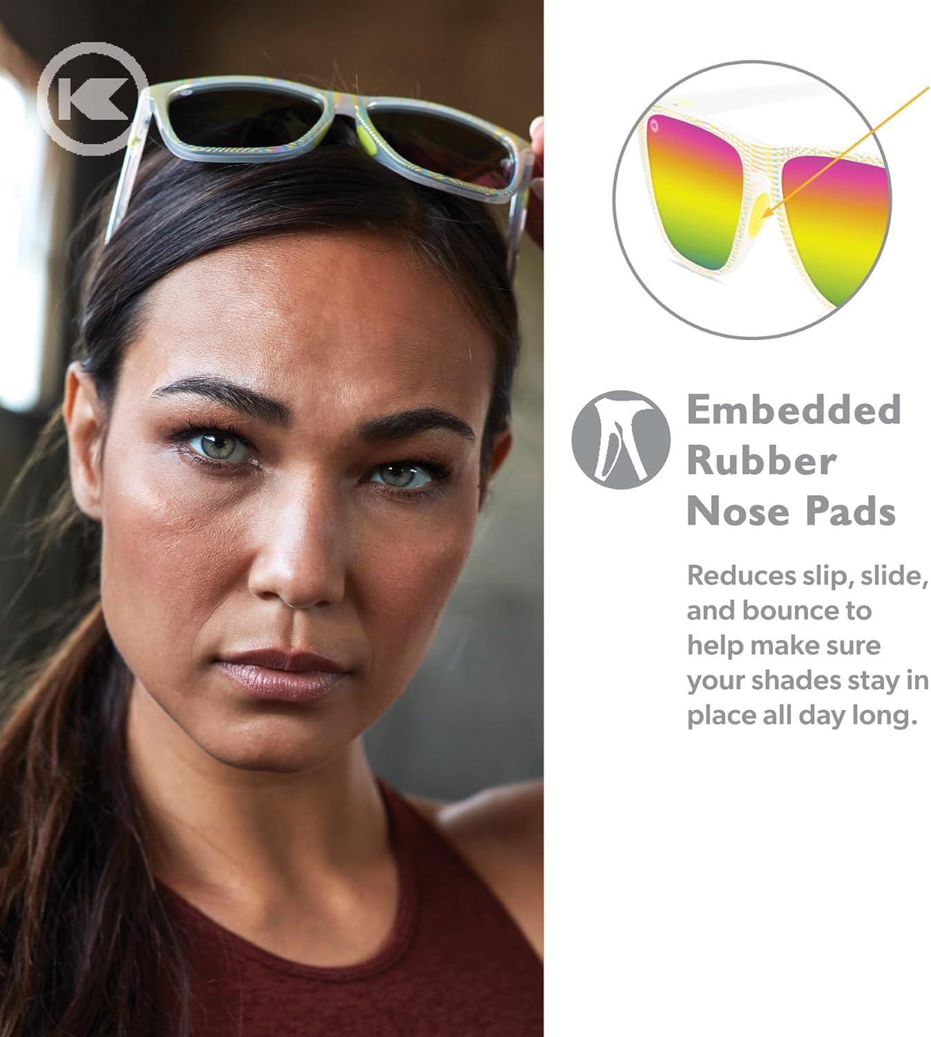 imageKnockaround Fast Lanes and Sport Polarized Sunglasses for Men ampamp Women  Impact Resistant Lenses ampamp Full UV400 ProtectionShow Opener