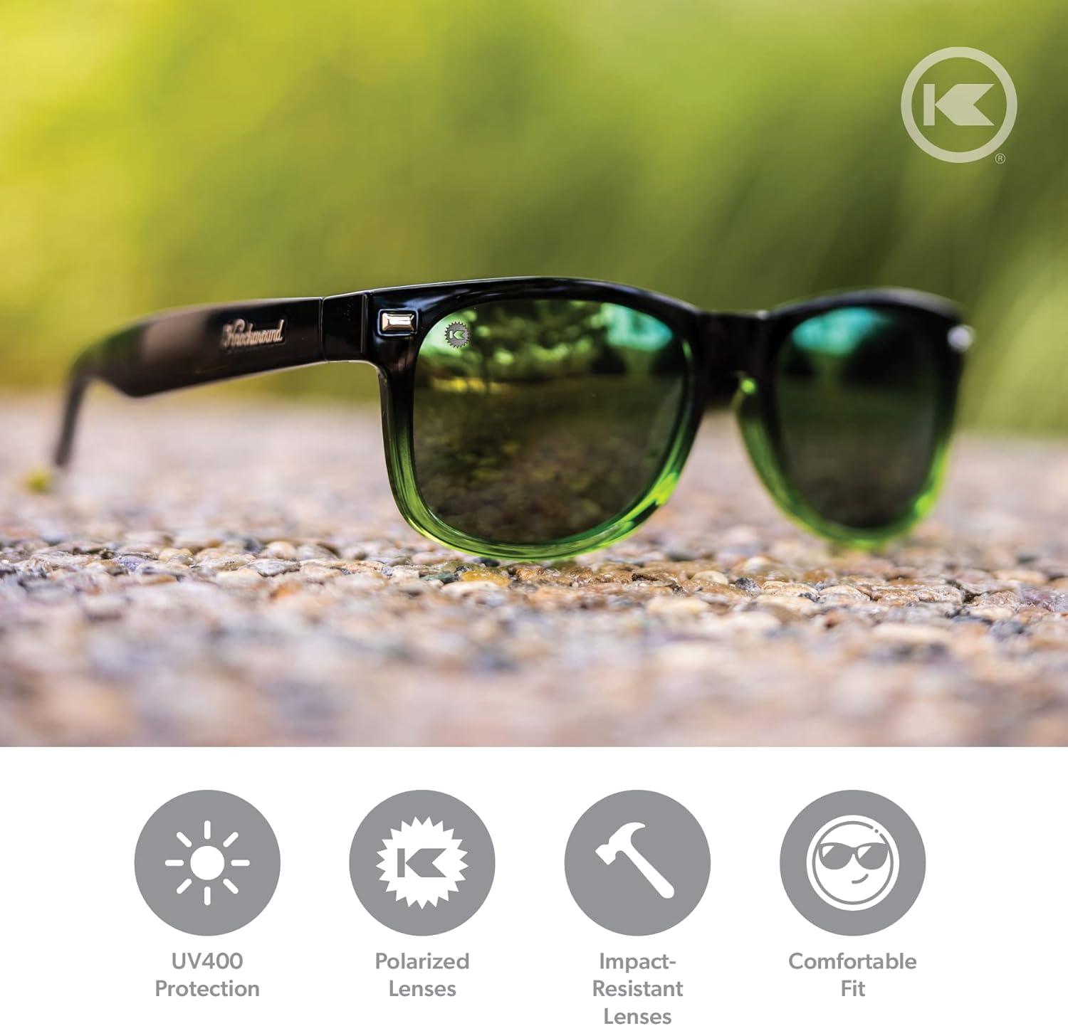 imageKnockaround Fort Knocks Polarized Sunglasses for Men ampamp Women Impact Resistant Lenses ampamp Full UV400 ProtectionCreek Bed
