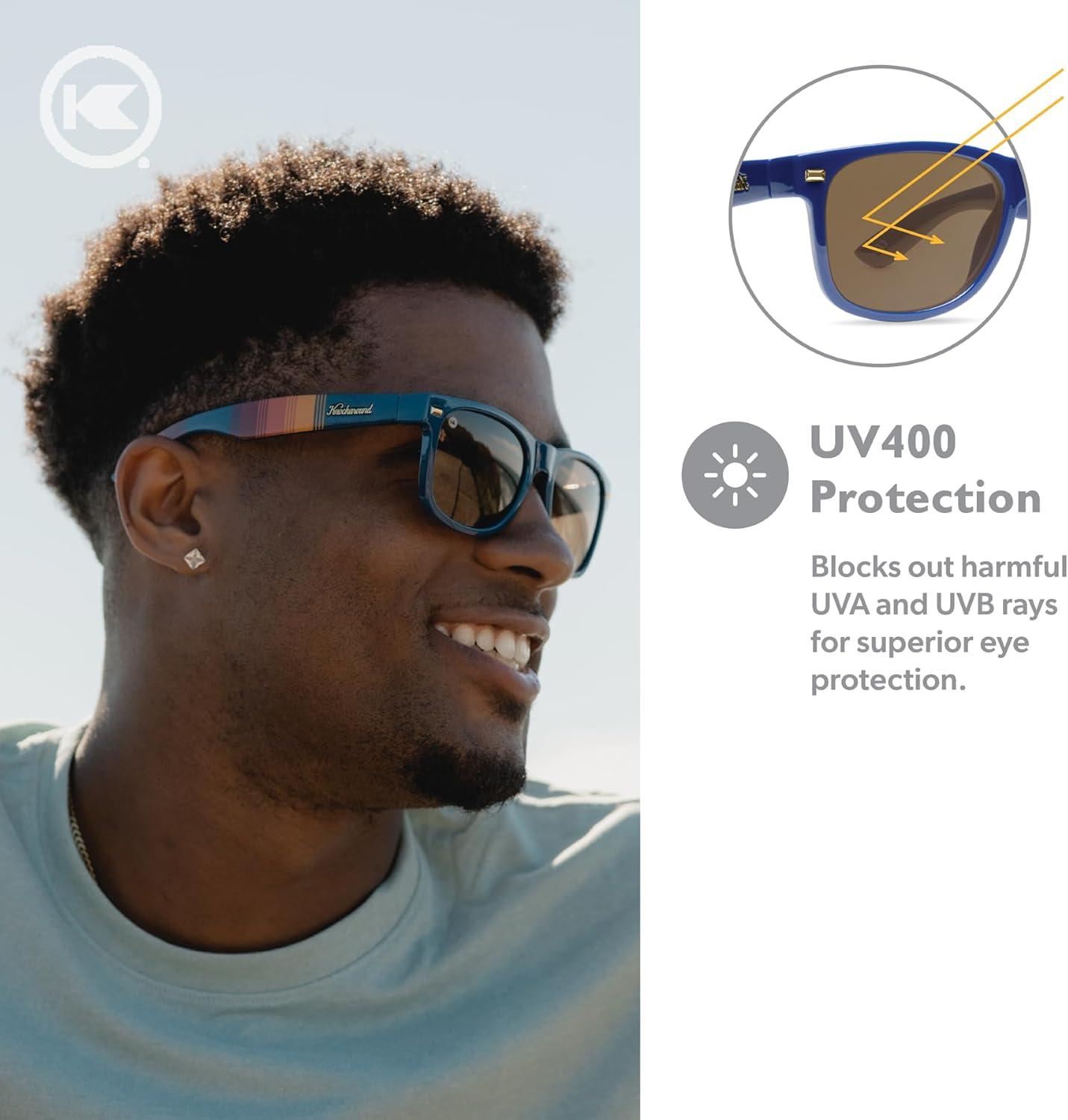 imageKnockaround Fort Knocks Polarized Sunglasses for Men ampamp Women Impact Resistant Lenses ampamp Full UV400 ProtectionDockside