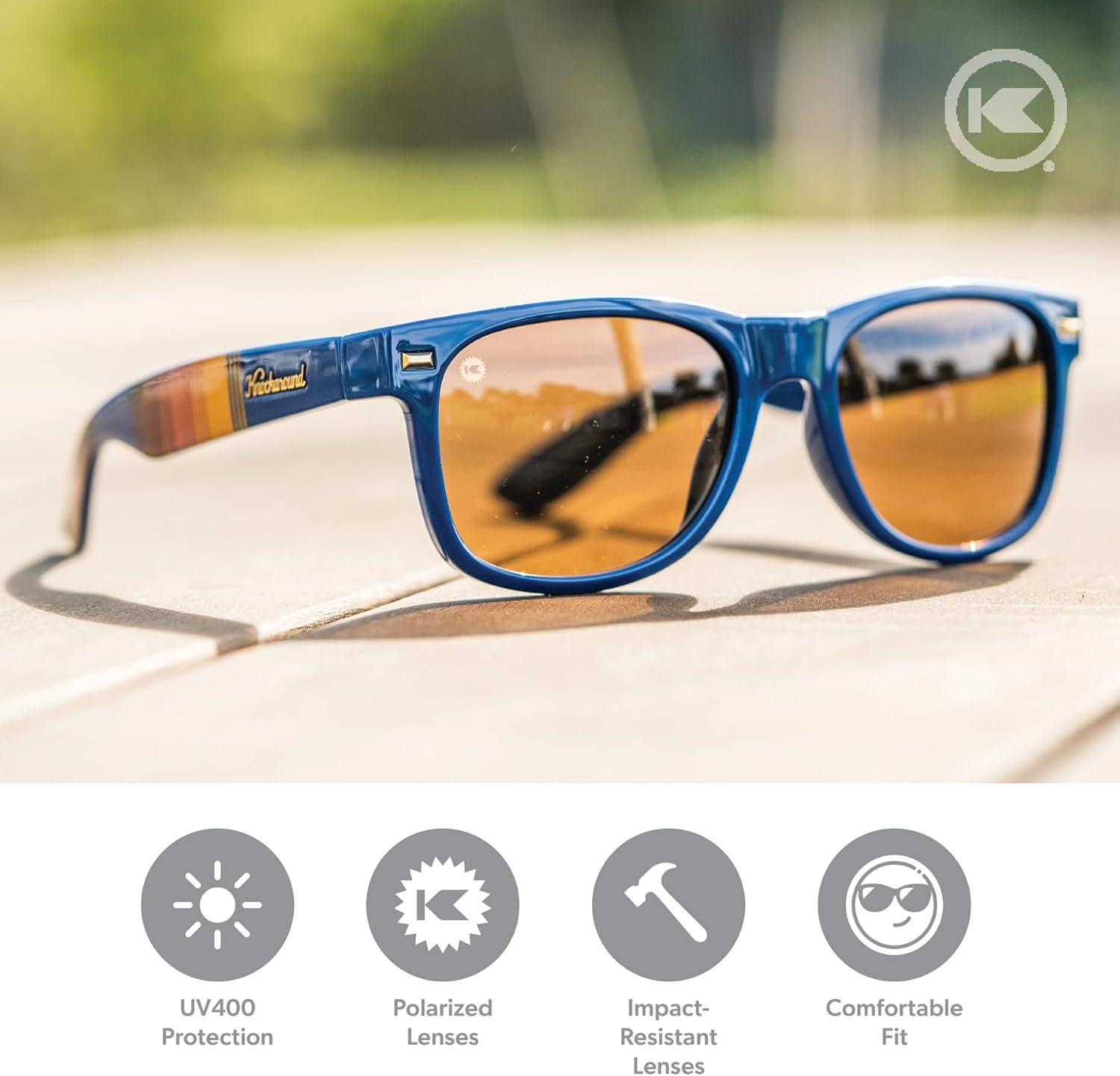 imageKnockaround Fort Knocks Polarized Sunglasses for Men ampamp Women Impact Resistant Lenses ampamp Full UV400 ProtectionDockside