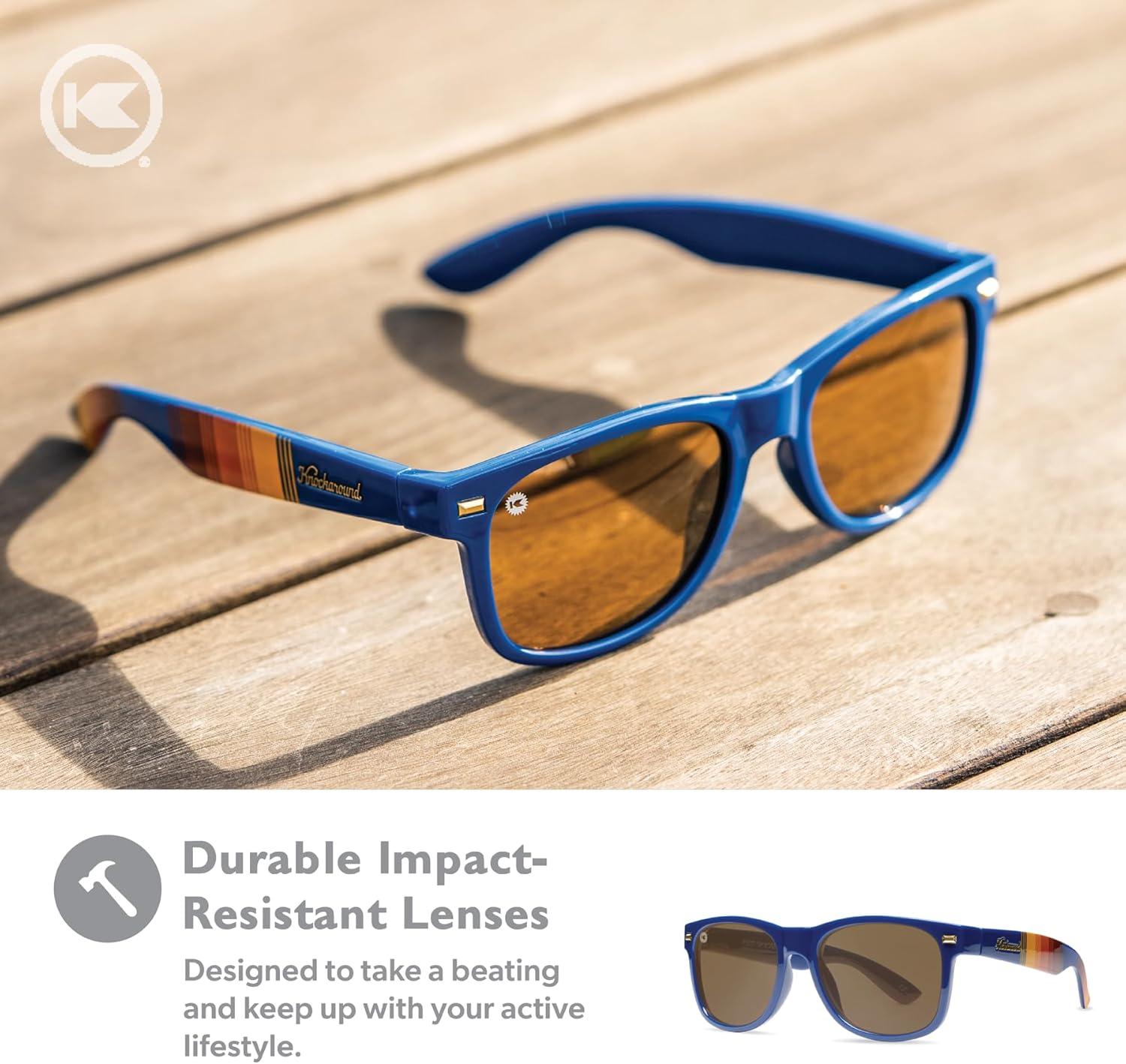 imageKnockaround Fort Knocks Polarized Sunglasses for Men ampamp Women Impact Resistant Lenses ampamp Full UV400 ProtectionDockside