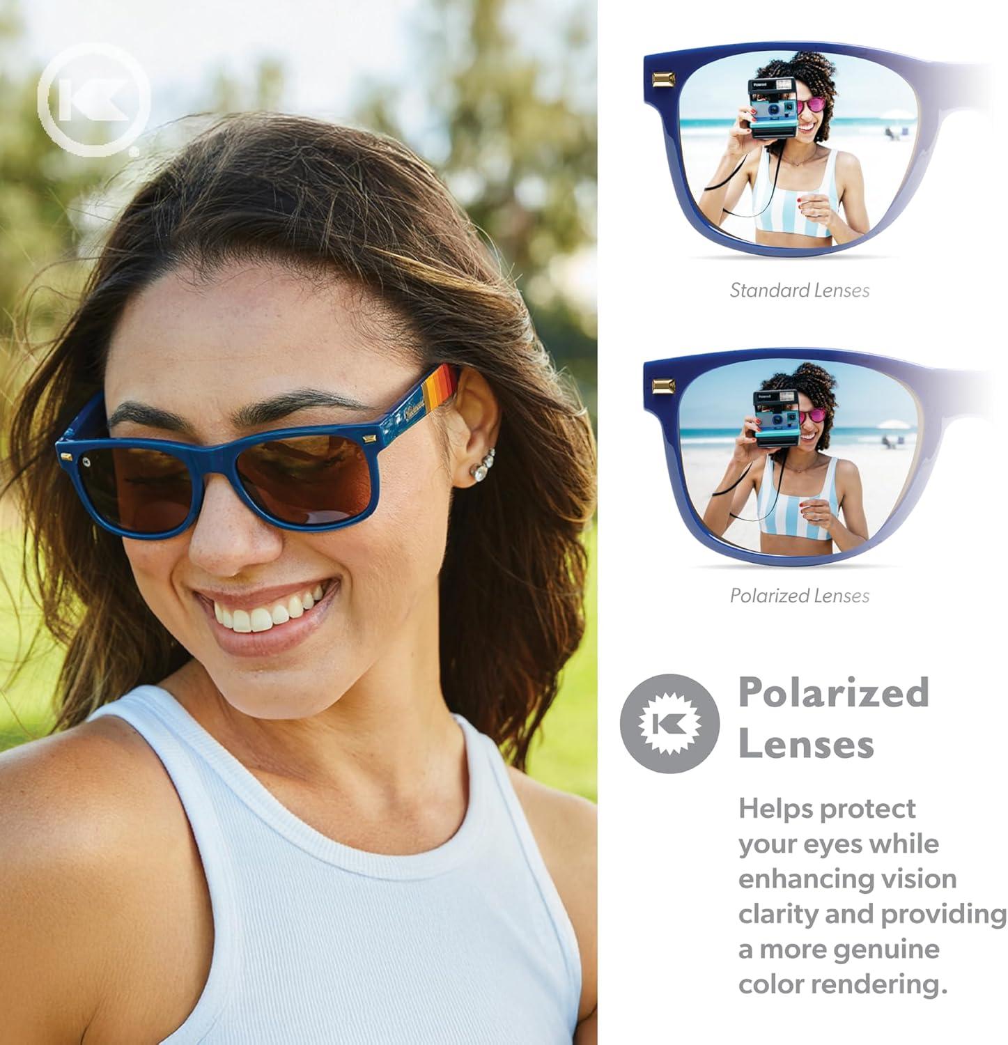 imageKnockaround Fort Knocks Polarized Sunglasses for Men ampamp Women Impact Resistant Lenses ampamp Full UV400 ProtectionDockside