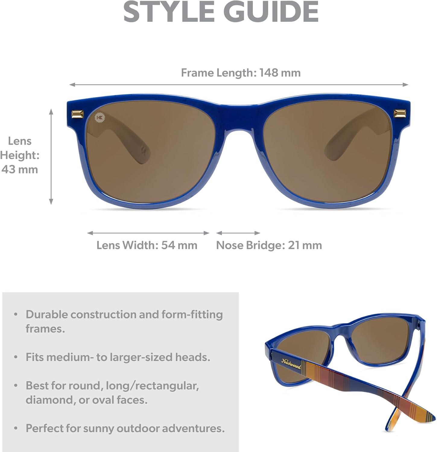 imageKnockaround Fort Knocks Polarized Sunglasses for Men ampamp Women Impact Resistant Lenses ampamp Full UV400 ProtectionDockside