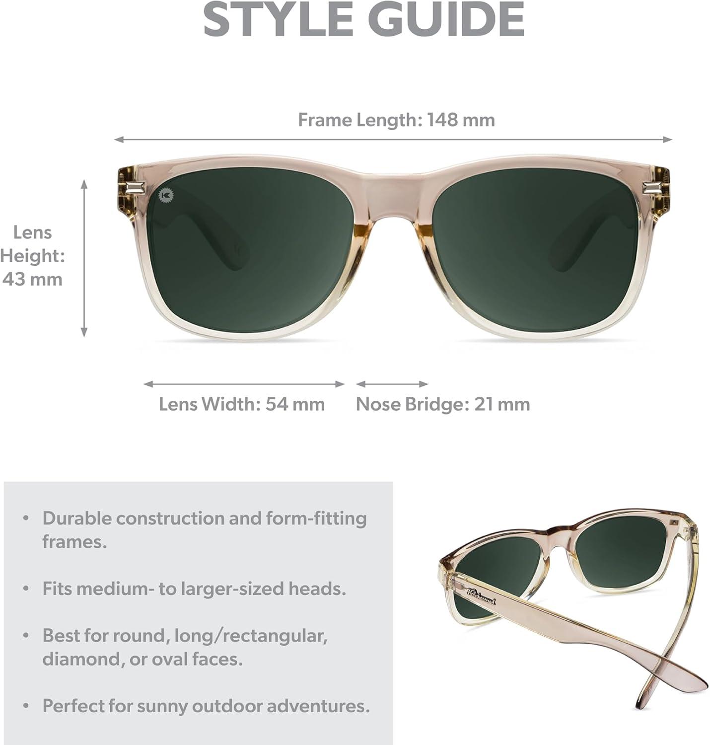 imageKnockaround Fort Knocks Polarized Sunglasses for Men ampamp Women  Impact Resistant Lenses ampamp Full UV400 ProtectionSandbar