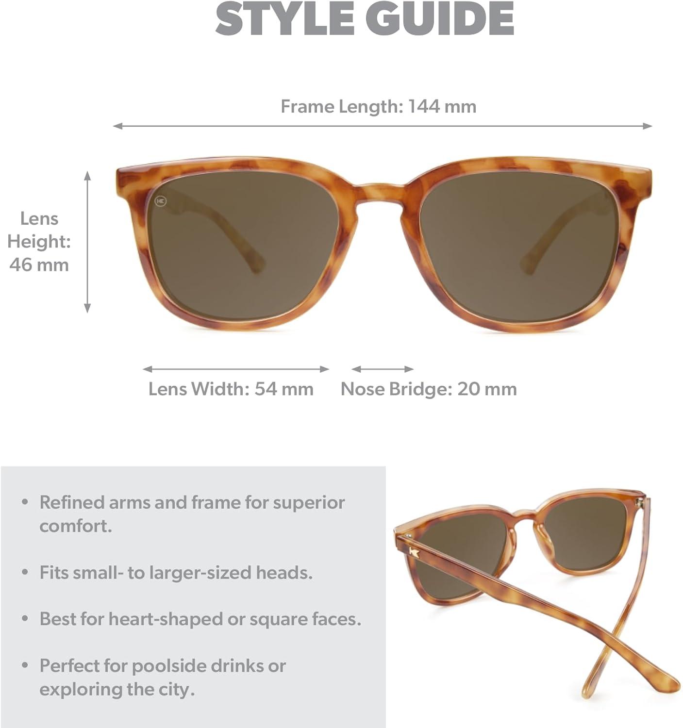 imageKnockaround Paso Robles Polarized Sunglasses for Women ampamp Men  Impact Resistant Lenses ampamp Full UV400 ProtectionGlossy Blonde Tortoise Shell  Amber