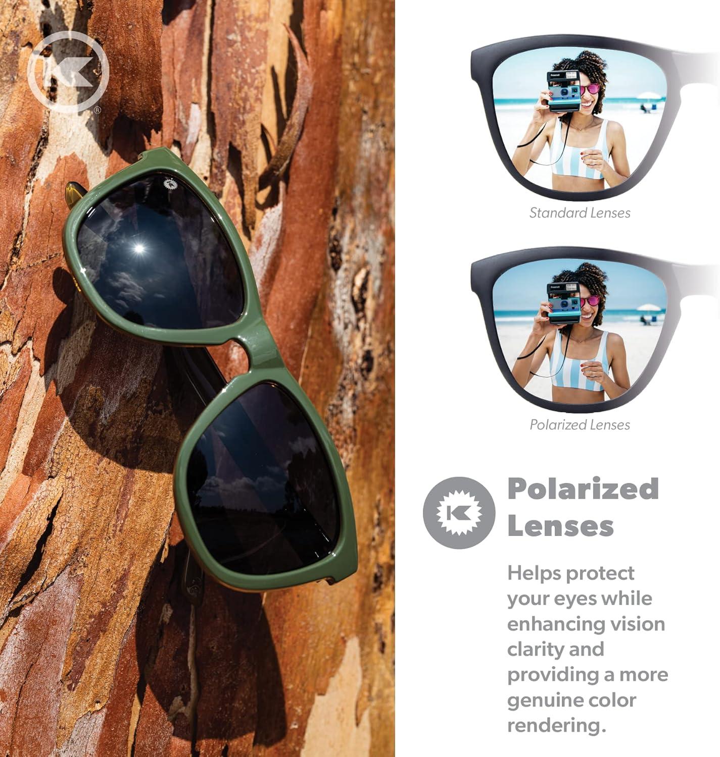 imageKnockaround Premiums and Sport Polarized Sunglasses for Men ampamp Women Impact Resistant Lenses ampamp Full UV400 ProtectionCoyote Calls