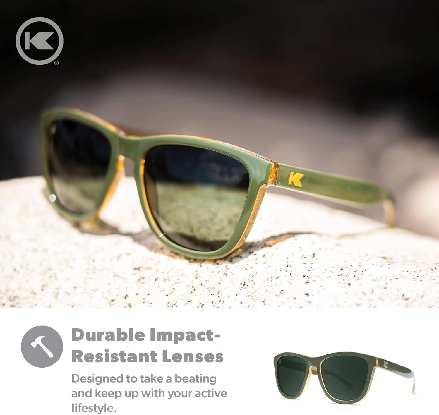 imageKnockaround Premiums and Sport Polarized Sunglasses for Men ampamp Women Impact Resistant Lenses ampamp Full UV400 ProtectionCoyote Calls