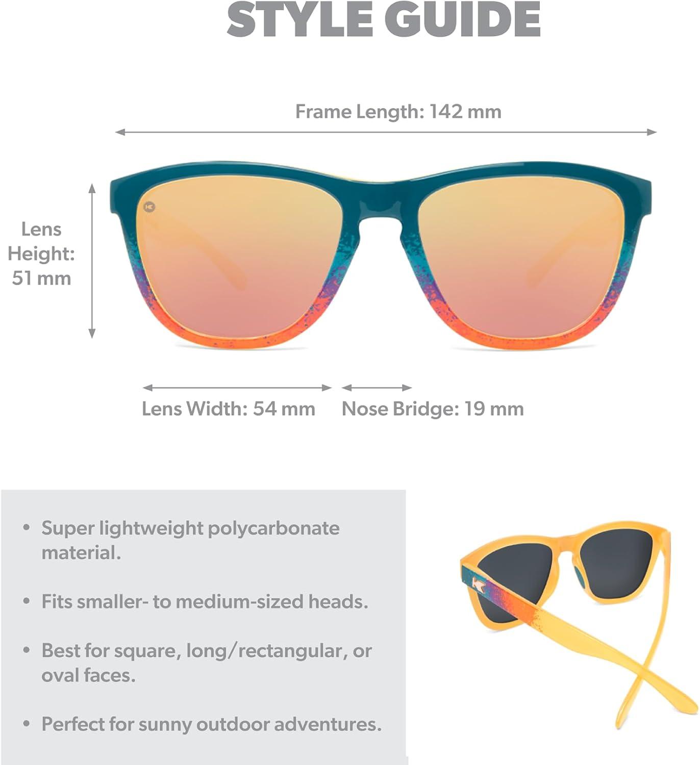 imageKnockaround Premiums and Sport Polarized Sunglasses for Men ampamp Women Impact Resistant Lenses ampamp Full UV400 ProtectionDesert