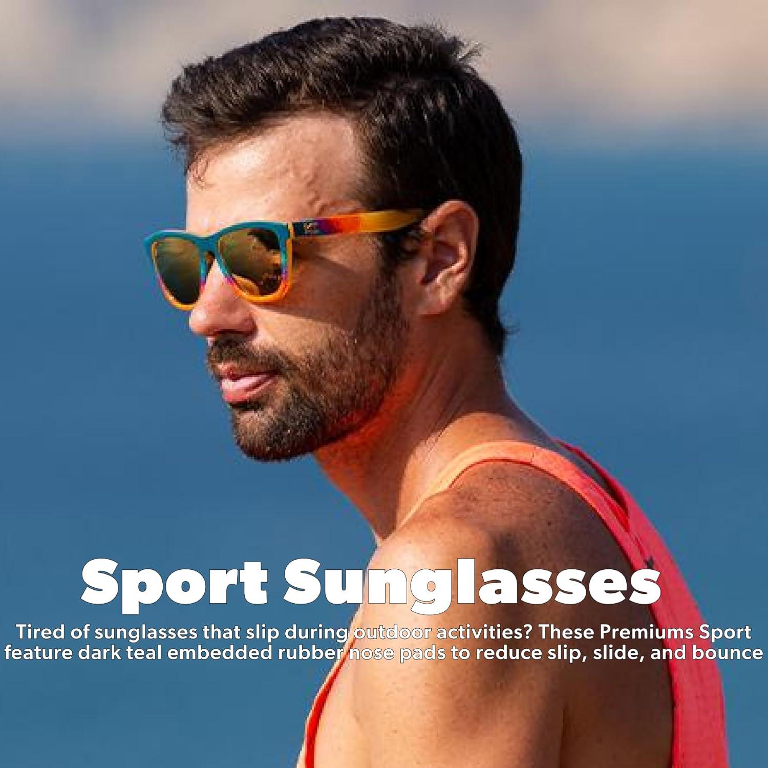 imageKnockaround Premiums and Sport Polarized Sunglasses for Men ampamp Women Impact Resistant Lenses ampamp Full UV400 ProtectionDesert