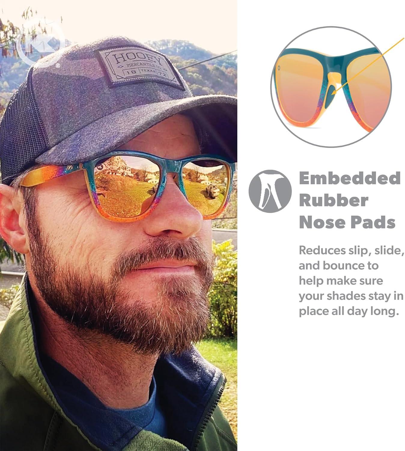 imageKnockaround Premiums and Sport Polarized Sunglasses for Men ampamp Women Impact Resistant Lenses ampamp Full UV400 ProtectionDesert