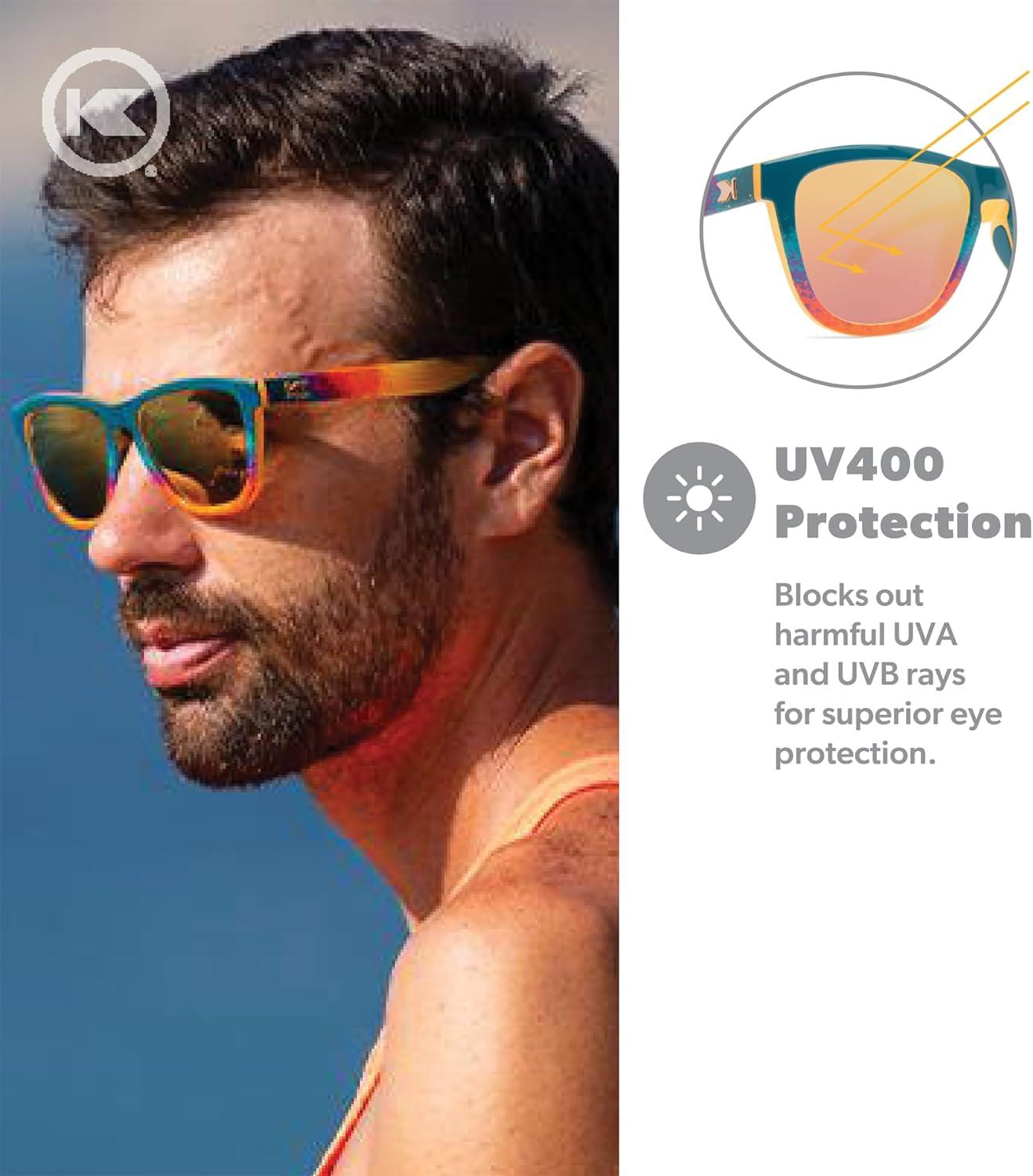 imageKnockaround Premiums and Sport Polarized Sunglasses for Men ampamp Women Impact Resistant Lenses ampamp Full UV400 ProtectionDesert