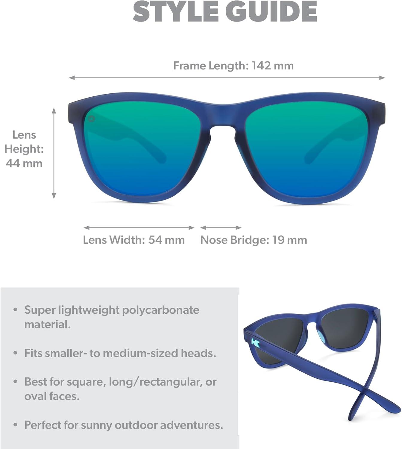imageKnockaround Premiums and Sport Polarized Sunglasses for Men ampamp Women Impact Resistant Lenses ampamp Full UV400 ProtectionRubberized Navy Mint