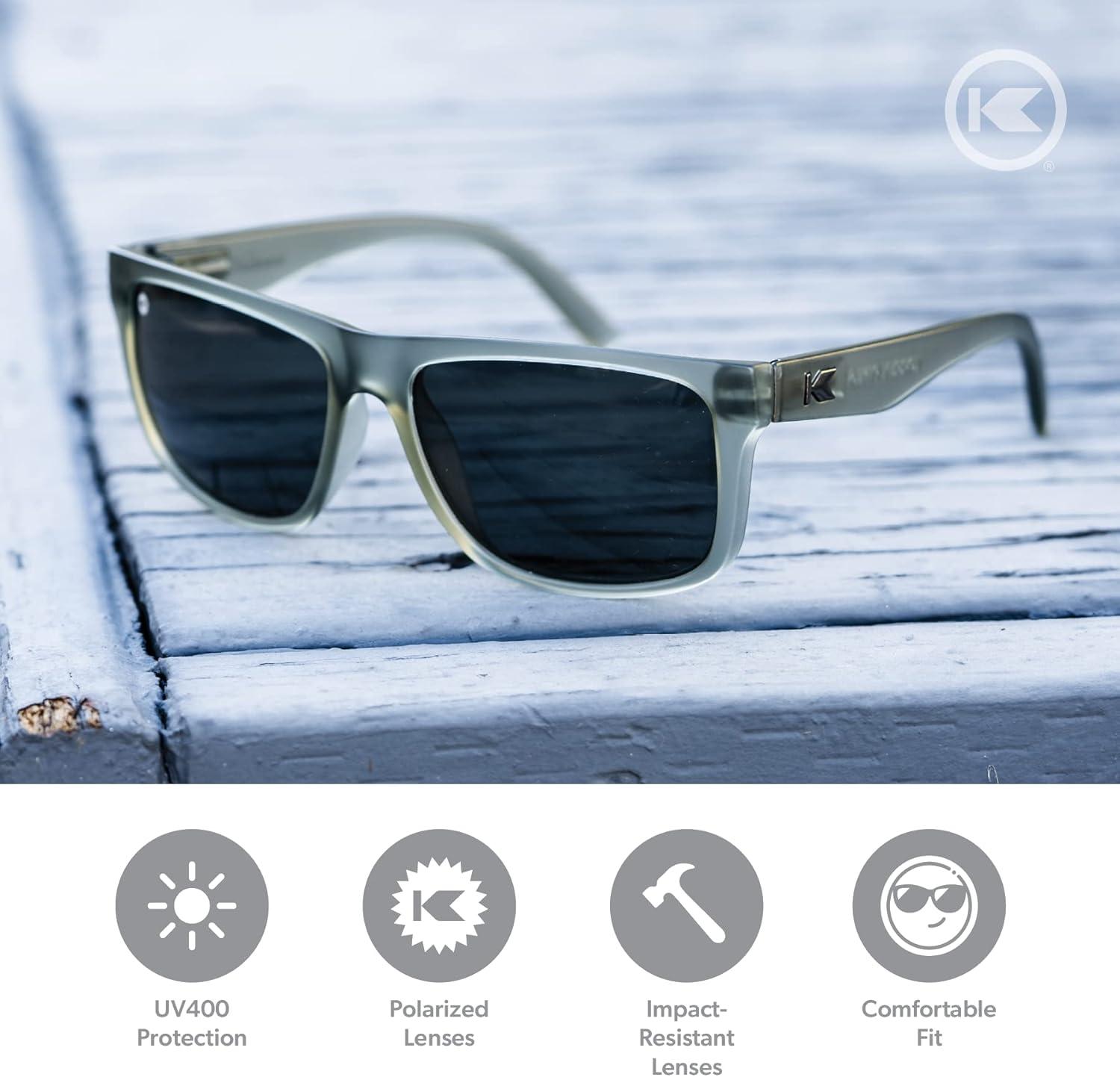 imageKnockaround Torrey Pines and Sport Polarized Sunglasses for Men ampamp Women  Impact Resistant Lenses ampamp Full UV400 ProtectionShadow Catcher