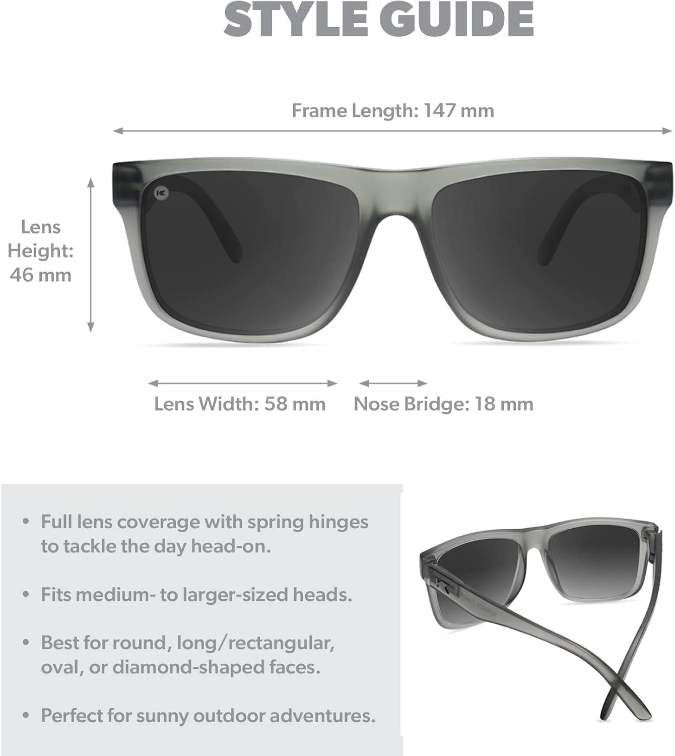 imageKnockaround Torrey Pines and Sport Polarized Sunglasses for Men ampamp Women  Impact Resistant Lenses ampamp Full UV400 ProtectionShadow Catcher