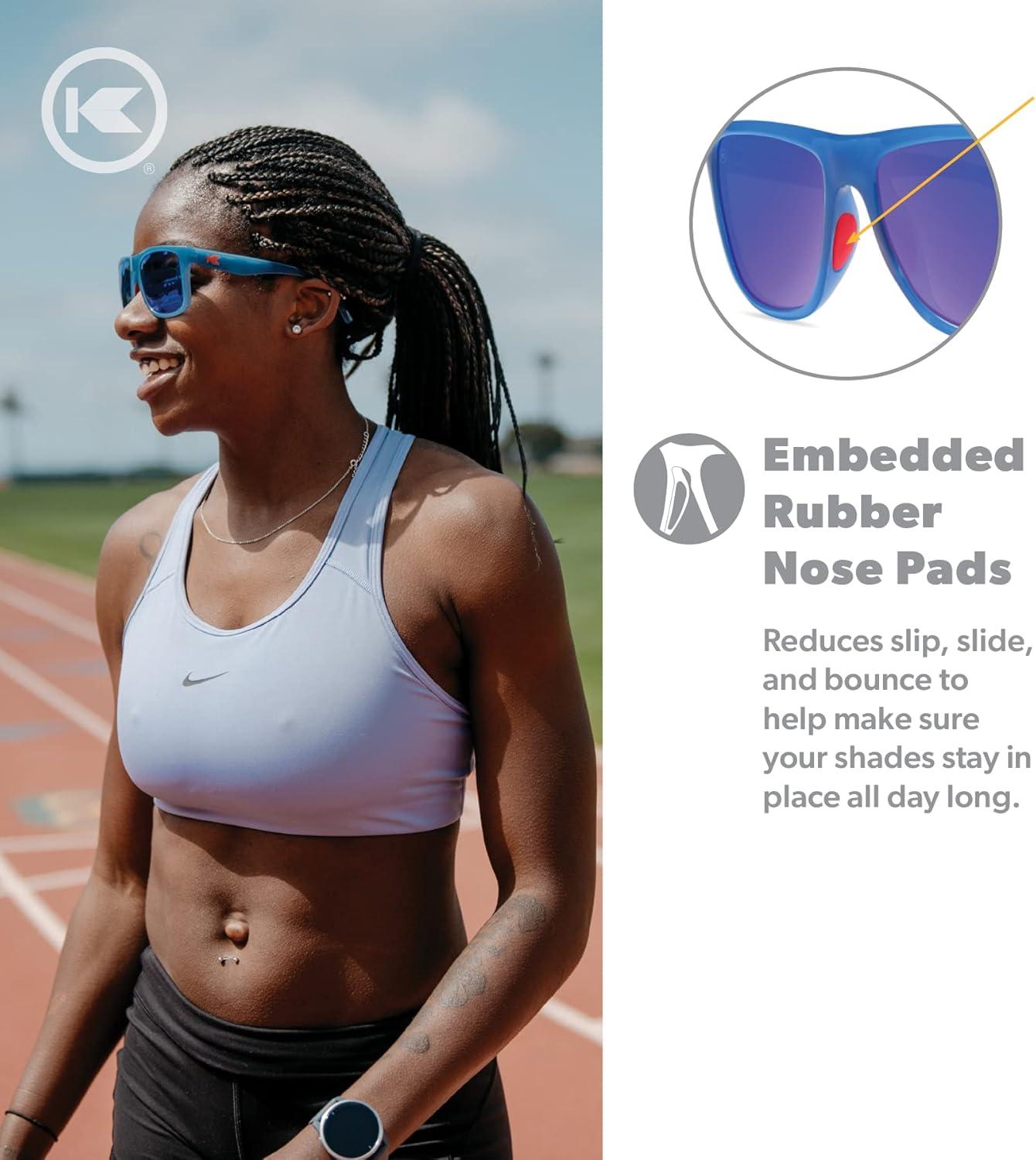 imageKnockaround Torrey Pines and Sport Polarized Sunglasses for Men ampamp Women  Impact Resistant Lenses ampamp Full UV400 ProtectionVictory Lap