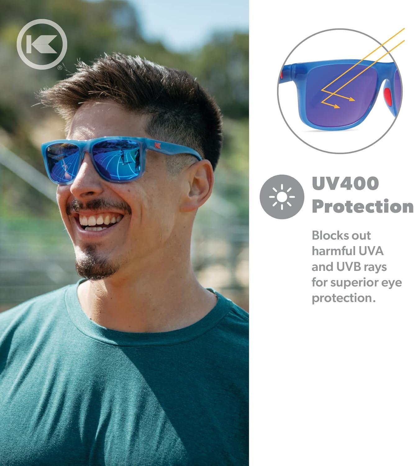 imageKnockaround Torrey Pines and Sport Polarized Sunglasses for Men ampamp Women  Impact Resistant Lenses ampamp Full UV400 ProtectionVictory Lap