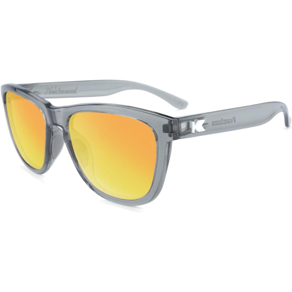 imageKnockaround Premiums and Sport Polarized Sunglasses for Men ampamp Women Impact Resistant Lenses ampamp Full UV400 ProtectionClear Grey Sunset