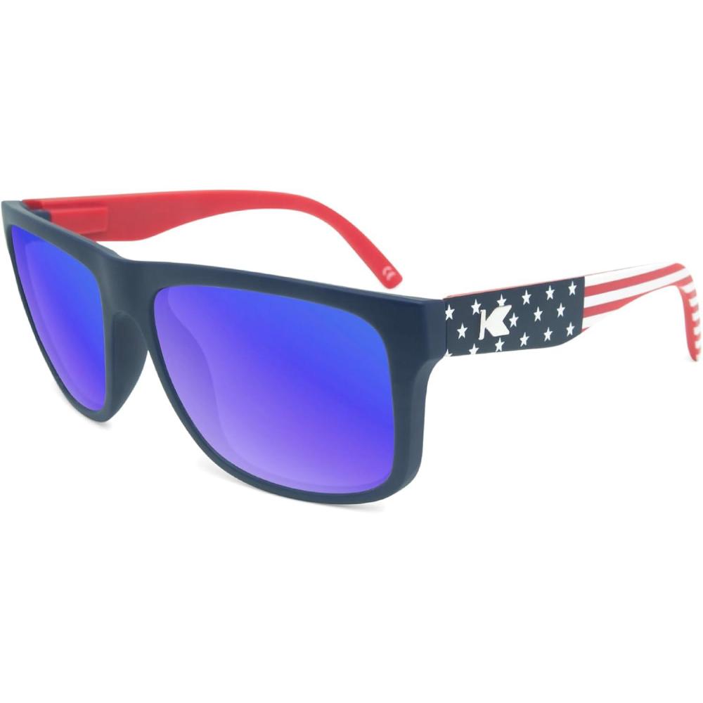 imageKnockaround Torrey Pines and Sport Polarized Sunglasses for Men ampamp Women  Impact Resistant Lenses ampamp Full UV400 ProtectionStar Spangled