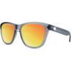 imageKnockaround Premiums Polarized Sunglasses With Translucent Grey FramesYellow Reflective Lenses