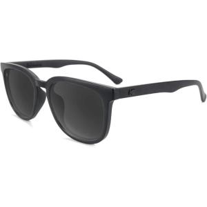Knockaround Paso Robles Polarized Sunglasses for Women & Men – Impact Resistant Lenses & Full UV400 Protection(Matte Black on Black / Smoke)