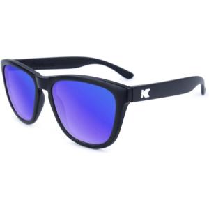 Knockaround Premiums and Sport Polarized Sunglasses for Men & Women – Impact Resistant Lenses & Full UV400 Protection(Matte Black / Moonshine)