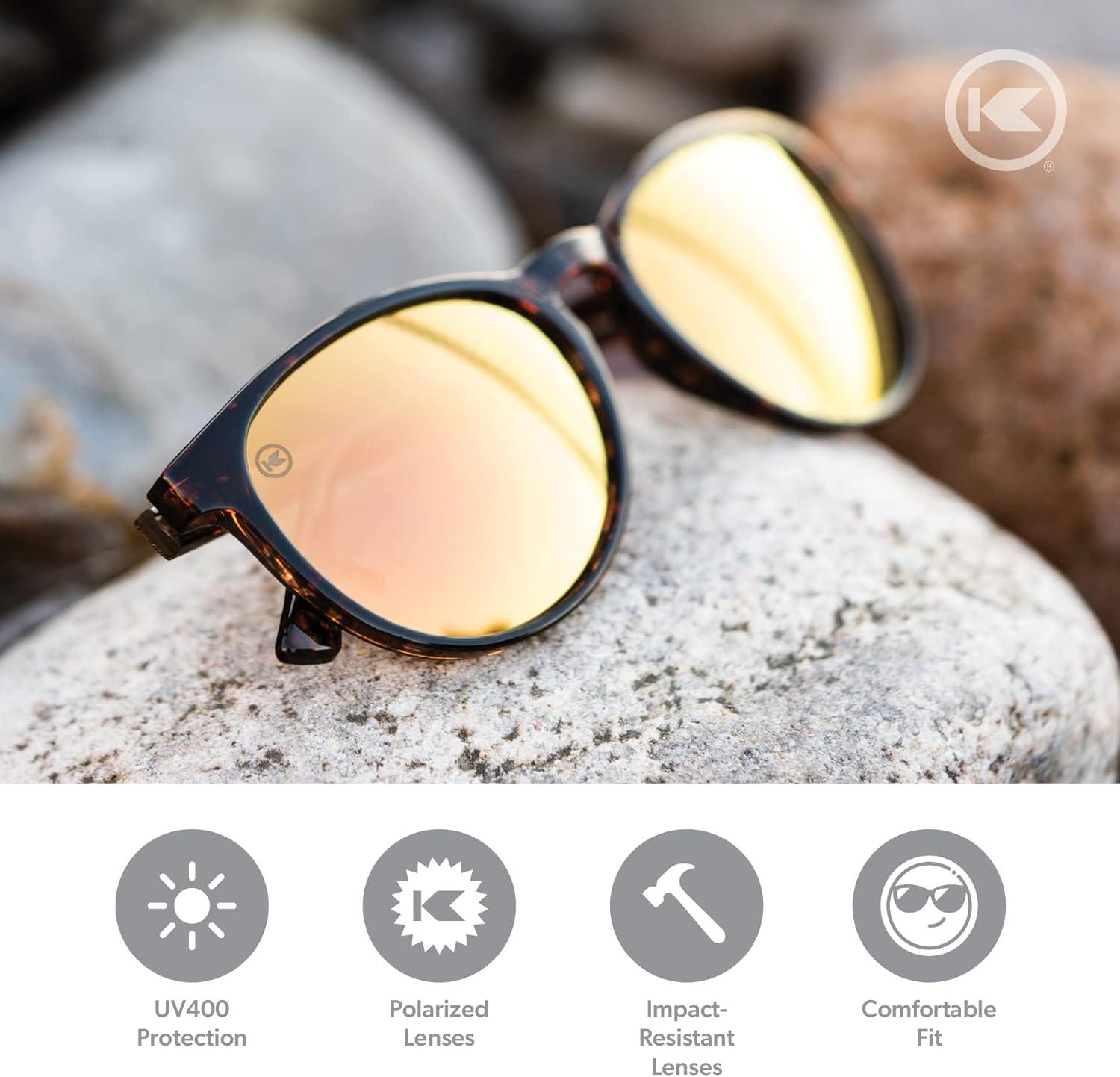 imageKnockaround Mai Tais Polarized Sunglasses for Women ampamp Men Impact Resistant Lenses ampamp Full UV400 ProtectionPink Ink