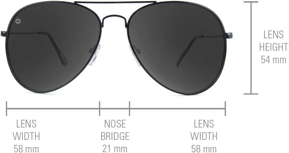 imageKnockaround Mile Highs Polarized Aviator Sunglasses With Silver Metal FramesSilver Reflective Lenses