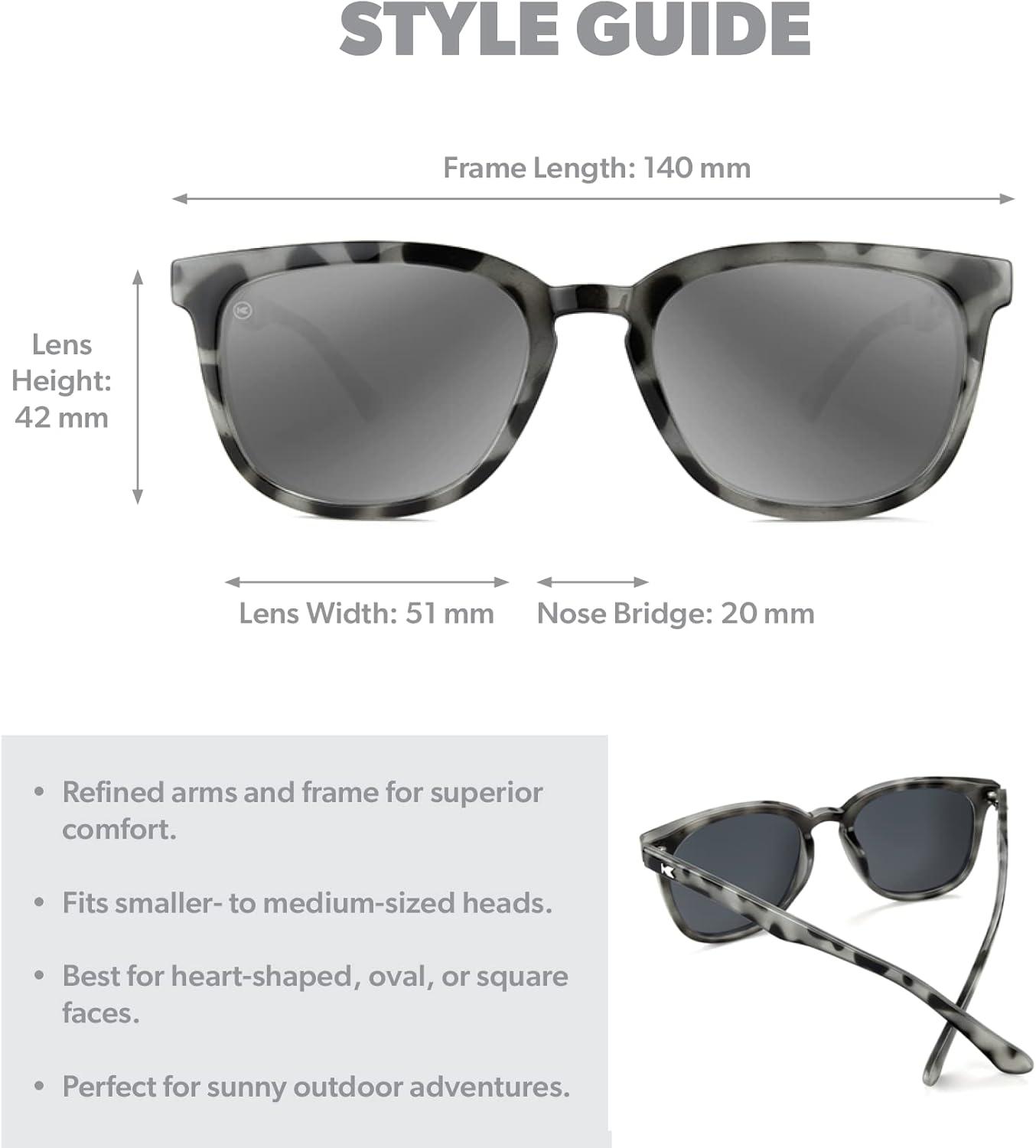 imageKnockaround Paso Robles Polarized Sunglasses for Women ampamp Men Impact Resistant Lenses ampamp Full UV400 Protection Grey Tortoise Shell FramesSilver Reflective Lenses