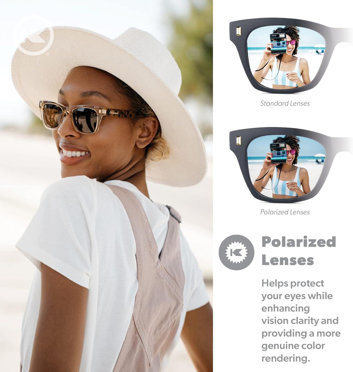 imageKnockaround Seventy Nines Polarized Sunglasses For Men ampamp Women Full UV400 ProtectionOn The Rocks