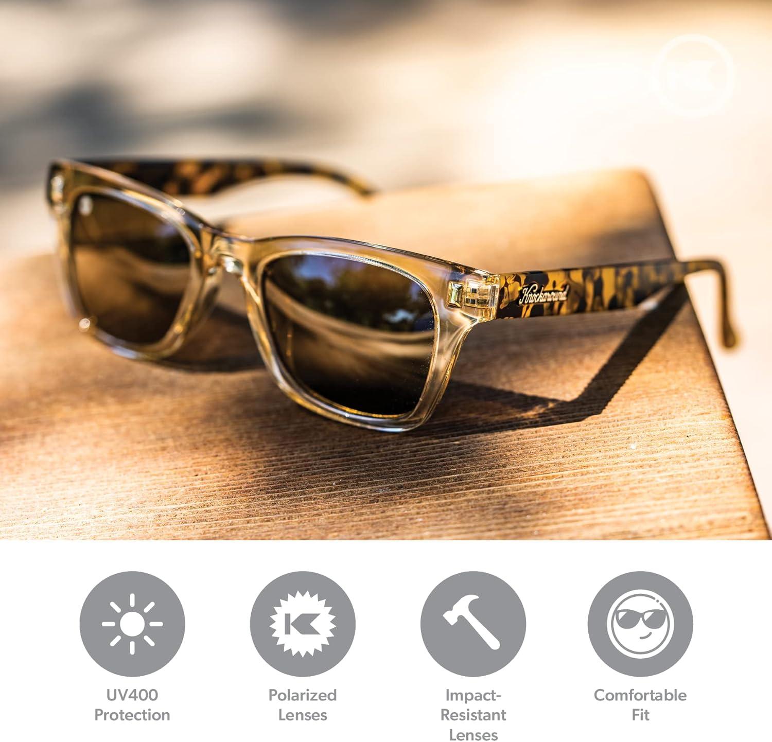 imageKnockaround Seventy Nines Polarized Sunglasses For Men ampamp Women Full UV400 ProtectionOn The Rocks