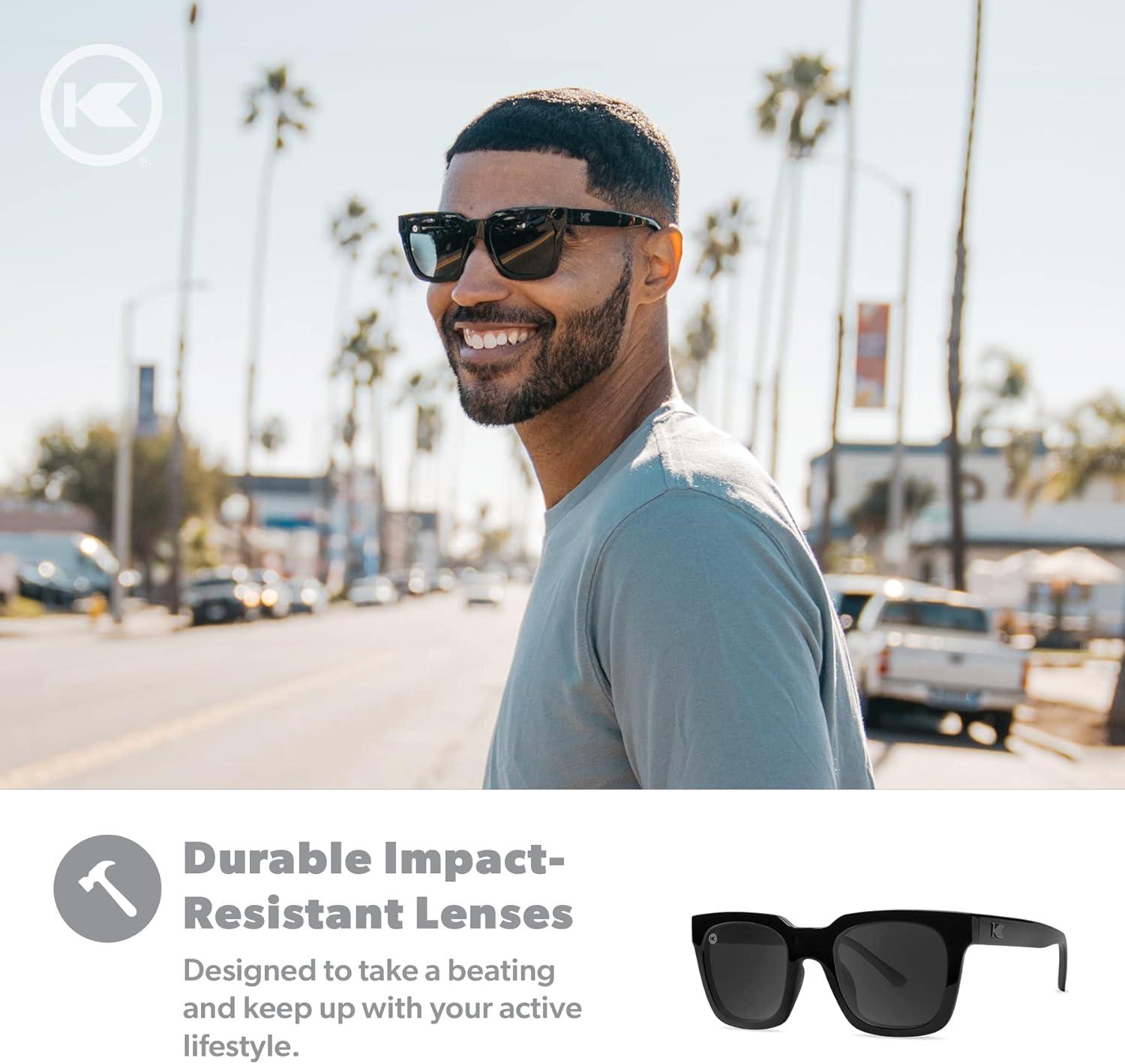 imageKnockaround Songbirds Polarized Sunglasses for Women ampamp Men Impact Resistant Lenses ampamp Full UV400 ProtectionPiano Black