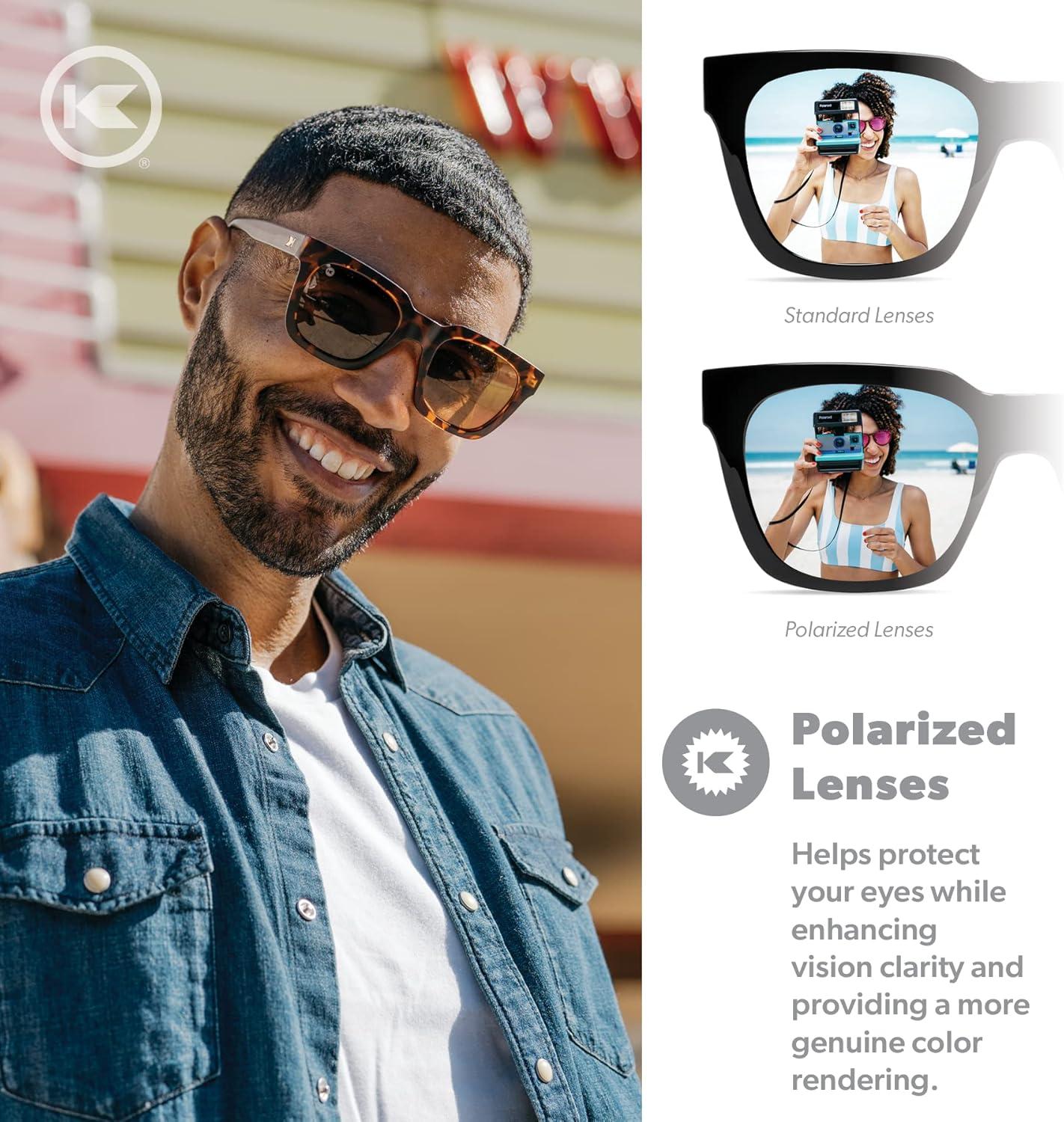 imageKnockaround Songbirds Polarized Sunglasses for Women ampamp Men Impact Resistant Lenses ampamp Full UV400 ProtectionSonoma Dawn