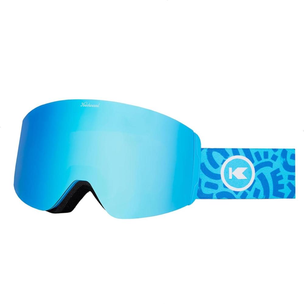 imageKnockaround Whirlwinds Snow Goggles for Kids  AntiGlare and Fog Coating with full UV400 ProtectionLevel Up
