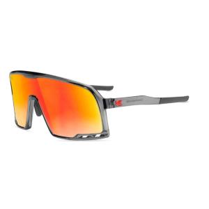 Knockaround Campeones Wraparound Sunglasses for Men and Women – Performance Lenses with Full UV400 Protection(Magma)