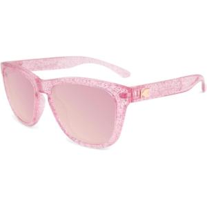 Knockaround Kids Premiums Sunglasses – Polarized Sunglasses for Kids with Full UV400 Protection(Pink Sparkle)