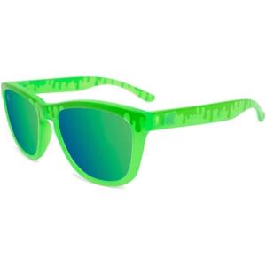 Knockaround Kids Premiums Sunglasses – Polarized Sunglasses for Kids with Full UV400 Protection(Slime Time)