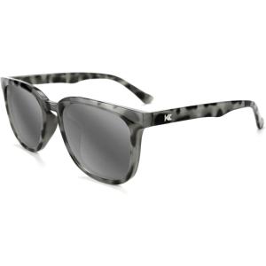 Knockaround Paso Robles Polarized Sunglasses for Women & Men – Impact Resistant Lenses & Full UV400 Protection, Grey Tortoise Shell Frames/Silver Reflective Lenses