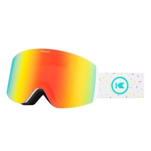Knockaround Whirlwinds Snow Goggles for Kids – Anti-Glare and Fog Coating with full UV400 Protection(Sugar High)