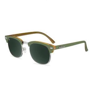 Knockaround Brooklines Polarized Sunglasses for Men & Women – Retro Sunglasses – UV400 Protection(Coyote Calls)